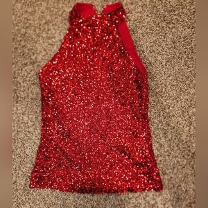 Sequin top